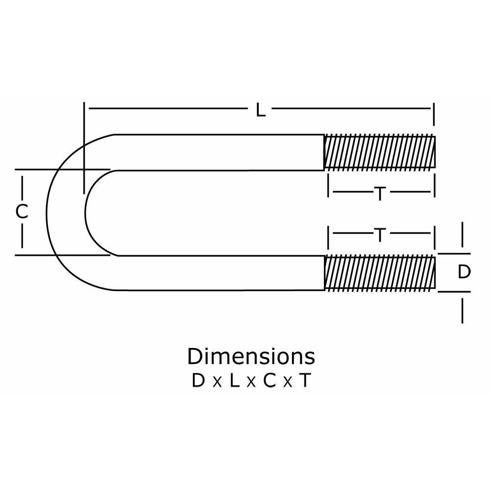 Dorman U Bolt Chart